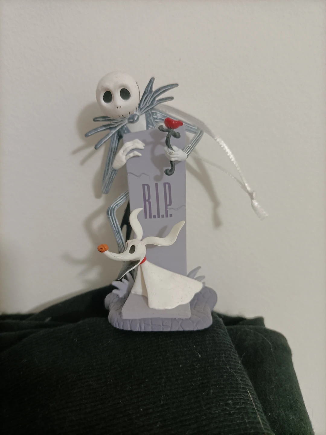 🏈Nightmare Before Christmas Jack and Zero Ornament