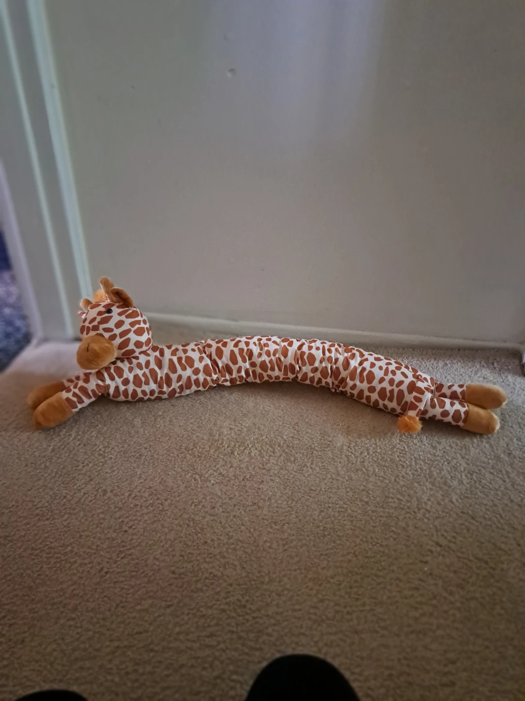 Long Giraffe draft stopper