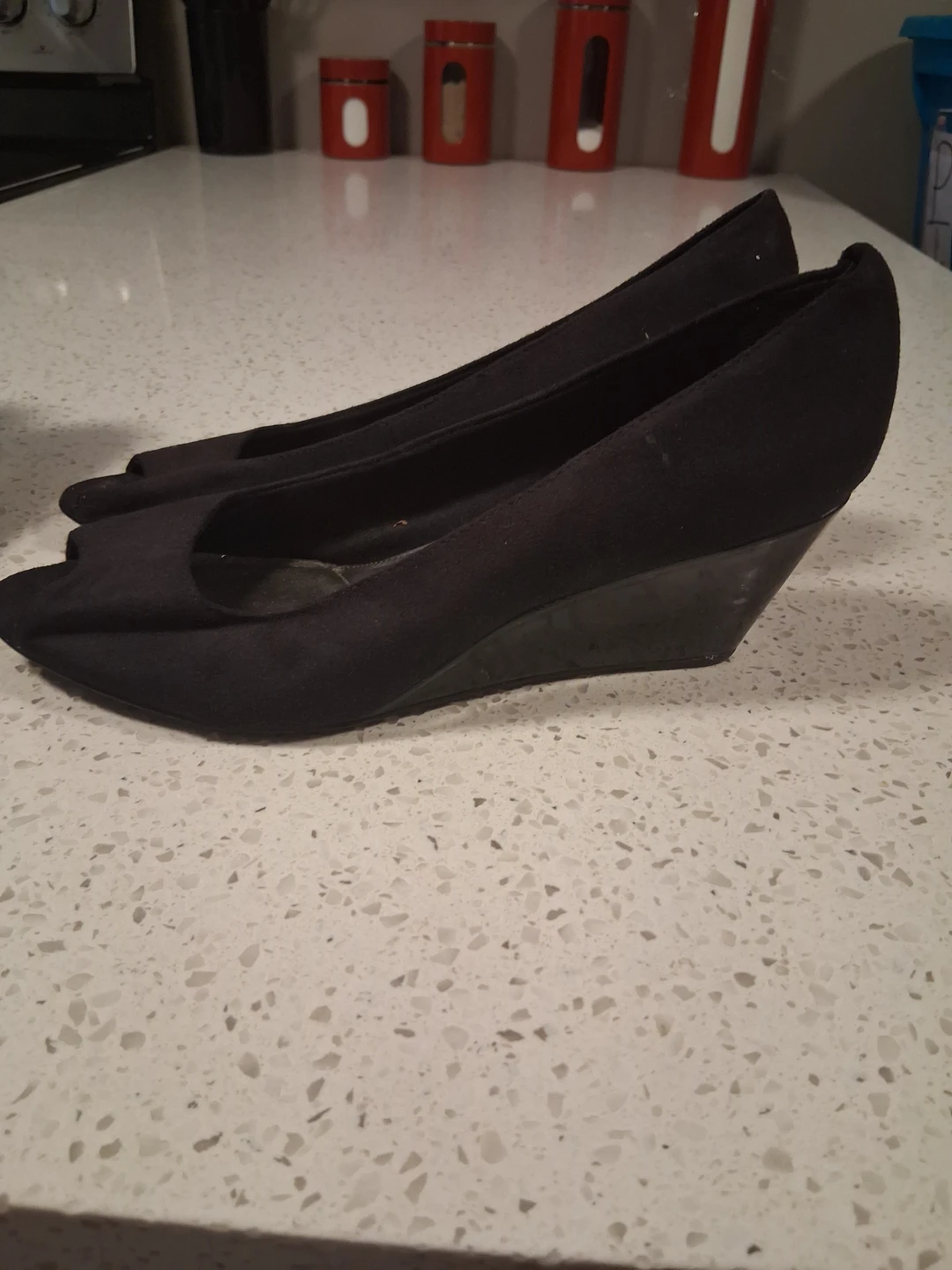 Size 10 heels and wedges - photo 4