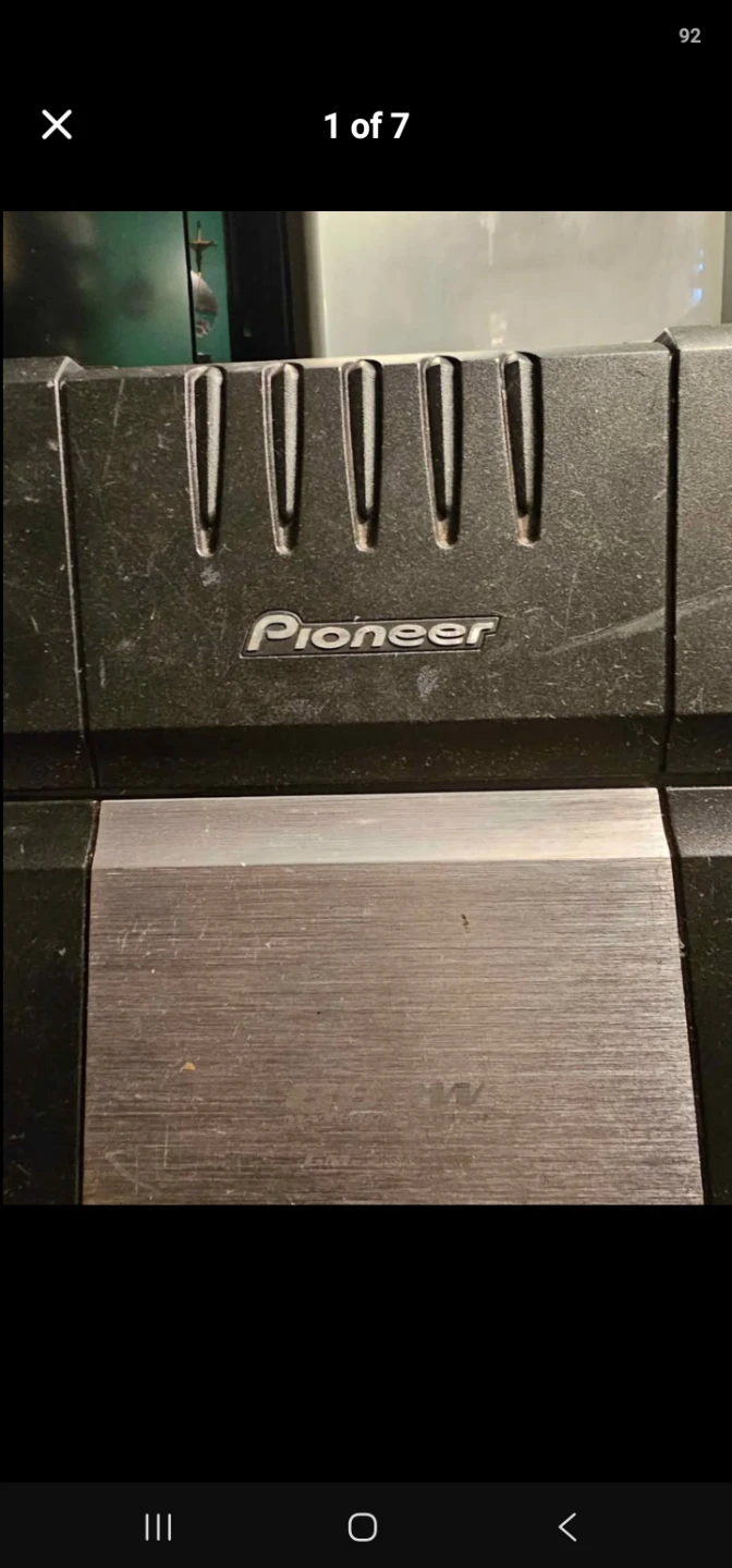 2 Pioneer GM-7300M Mono Power Amplifier