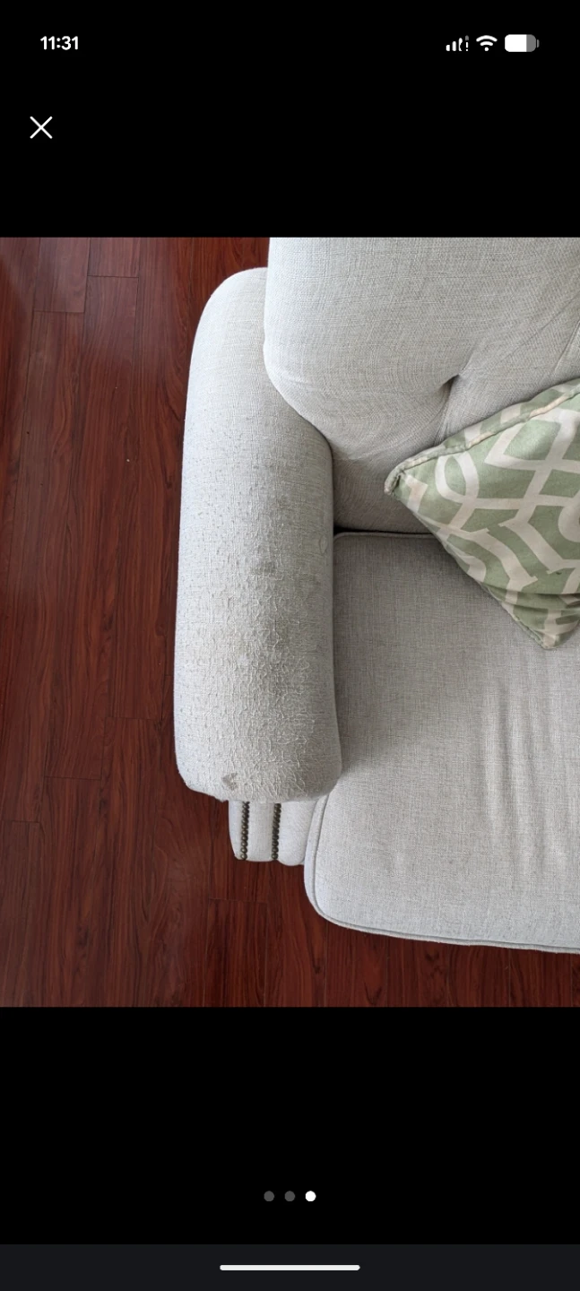 Tufted Sofa with Decorative Nailhead Trim - photo 3