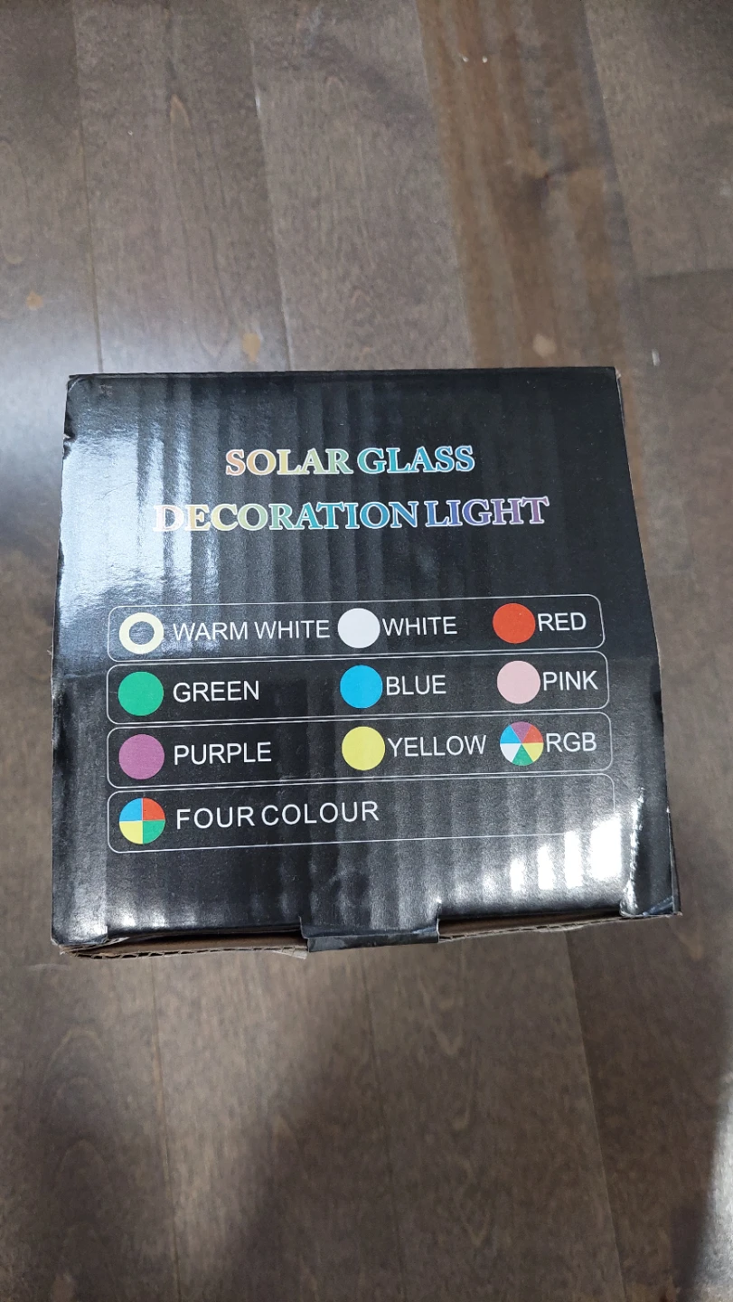 Solar Glass Decoration Light - photo 4