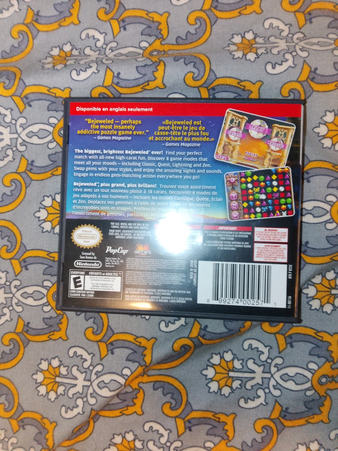 Bejeweled 3 for Nintendo DS - photo 2