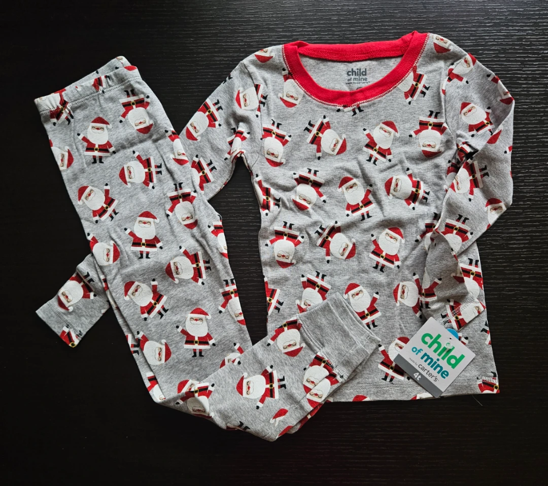Child of Mine Santa Pajama Set 4T (New with Tags)