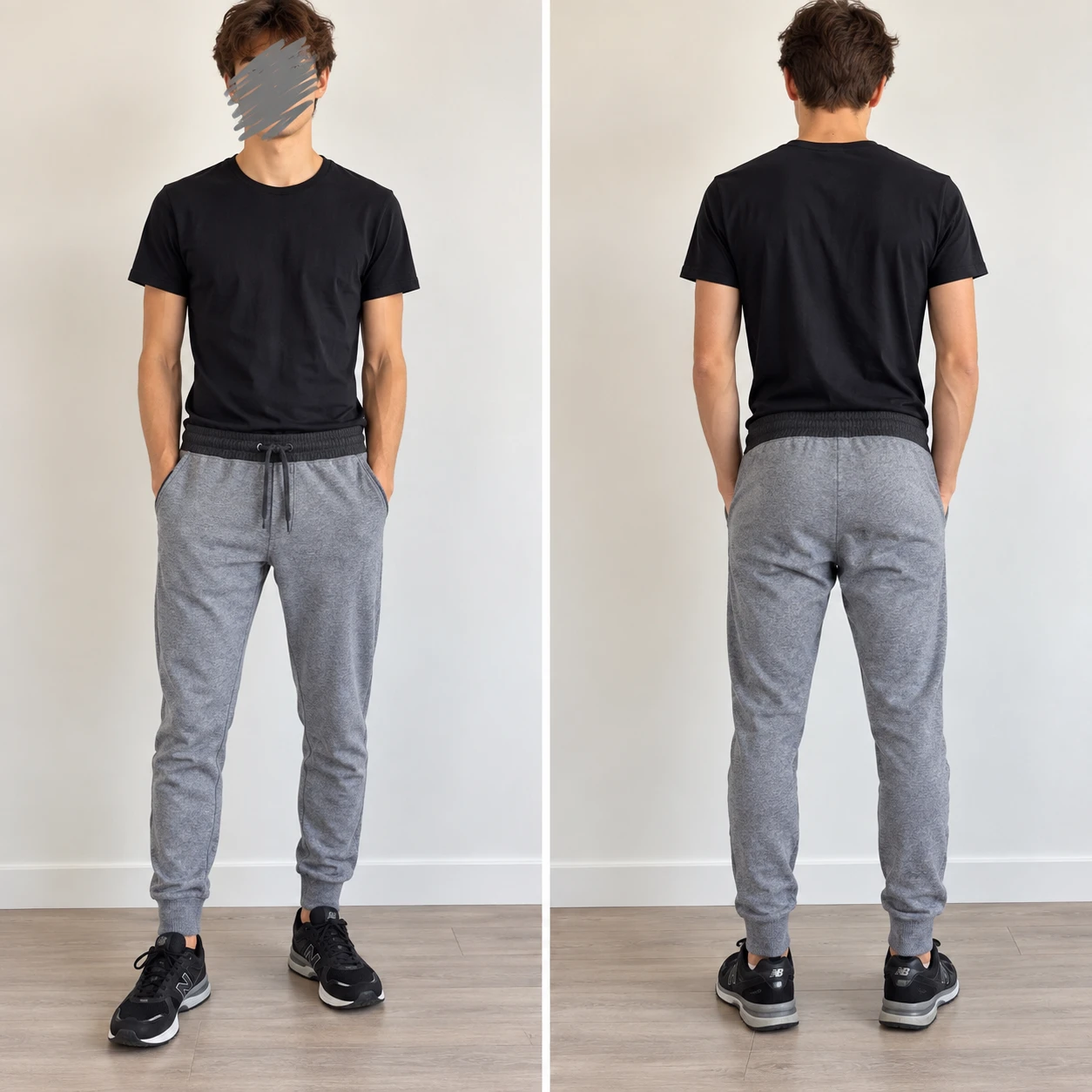 Hollister grey joggers sweatpants - size XS