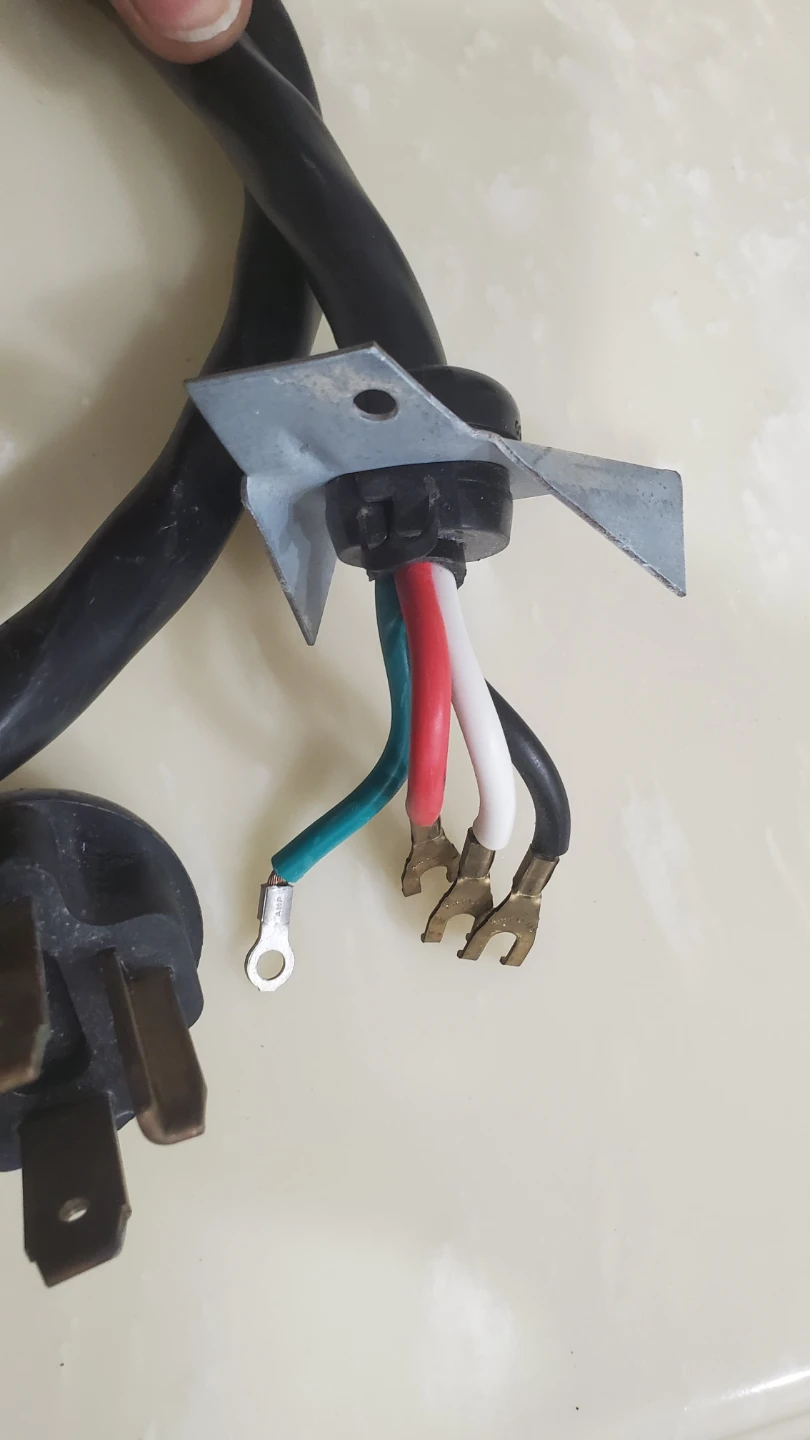 Power cord for 220 voltage dryer plug. - photo 2