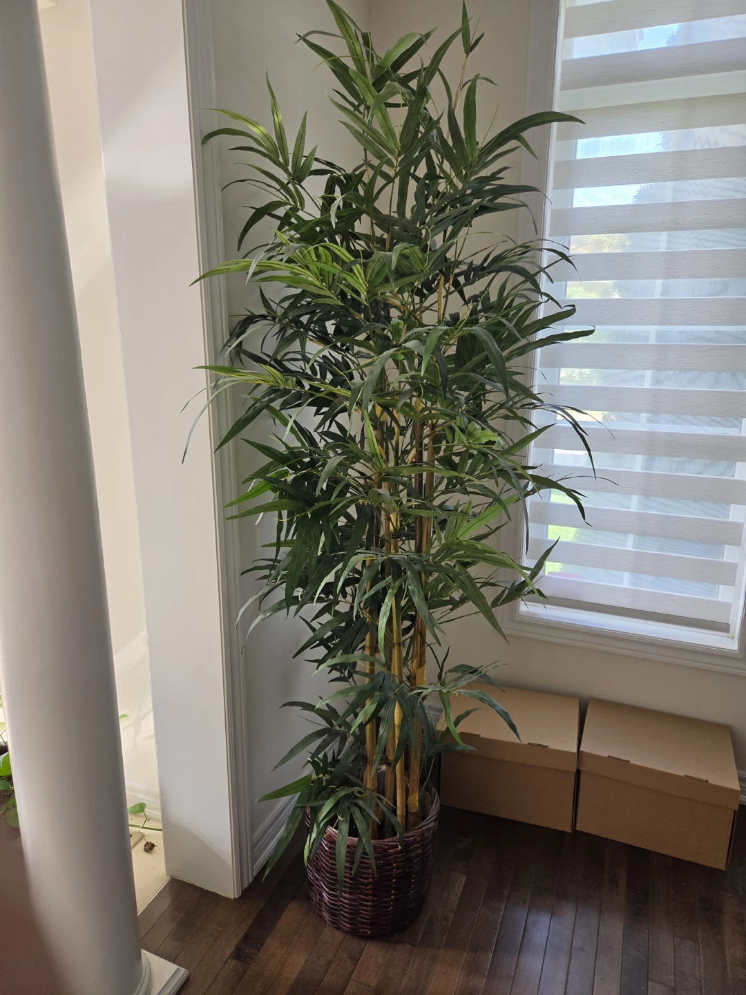 Artificial bamboo tree