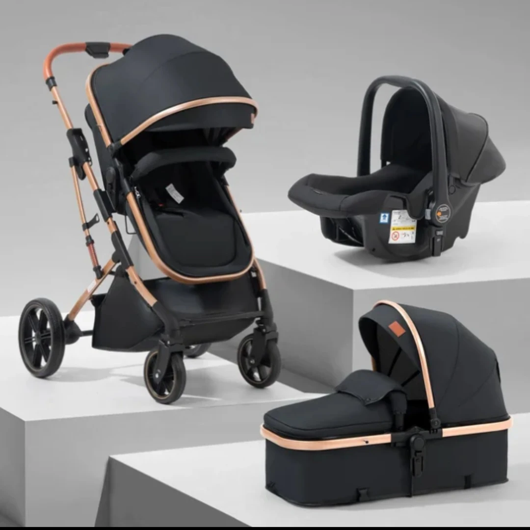 3-in-1 Baby Stroller and Car Seat Set
