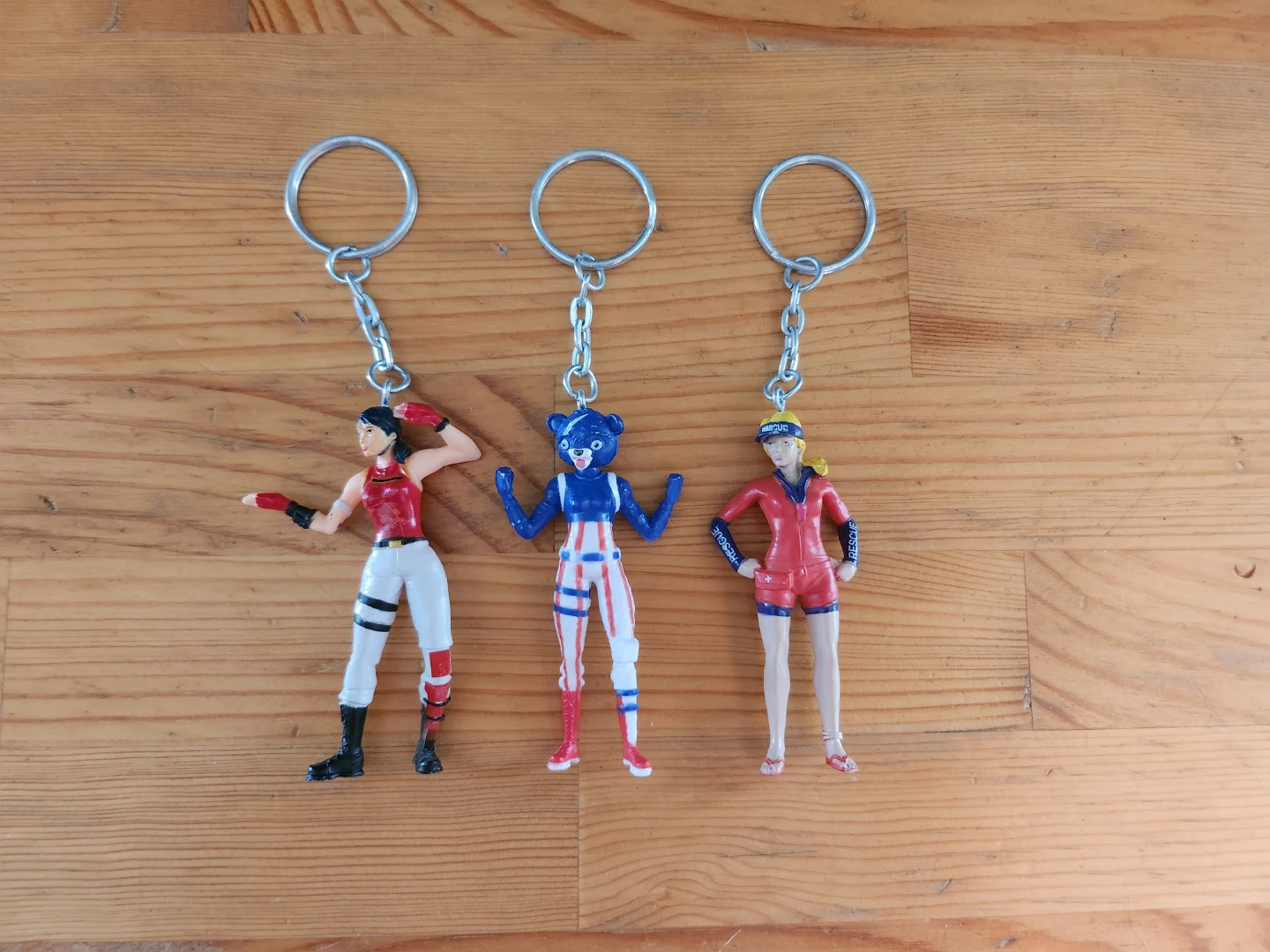 Fortnite Character Keychains- (Set of 3)
