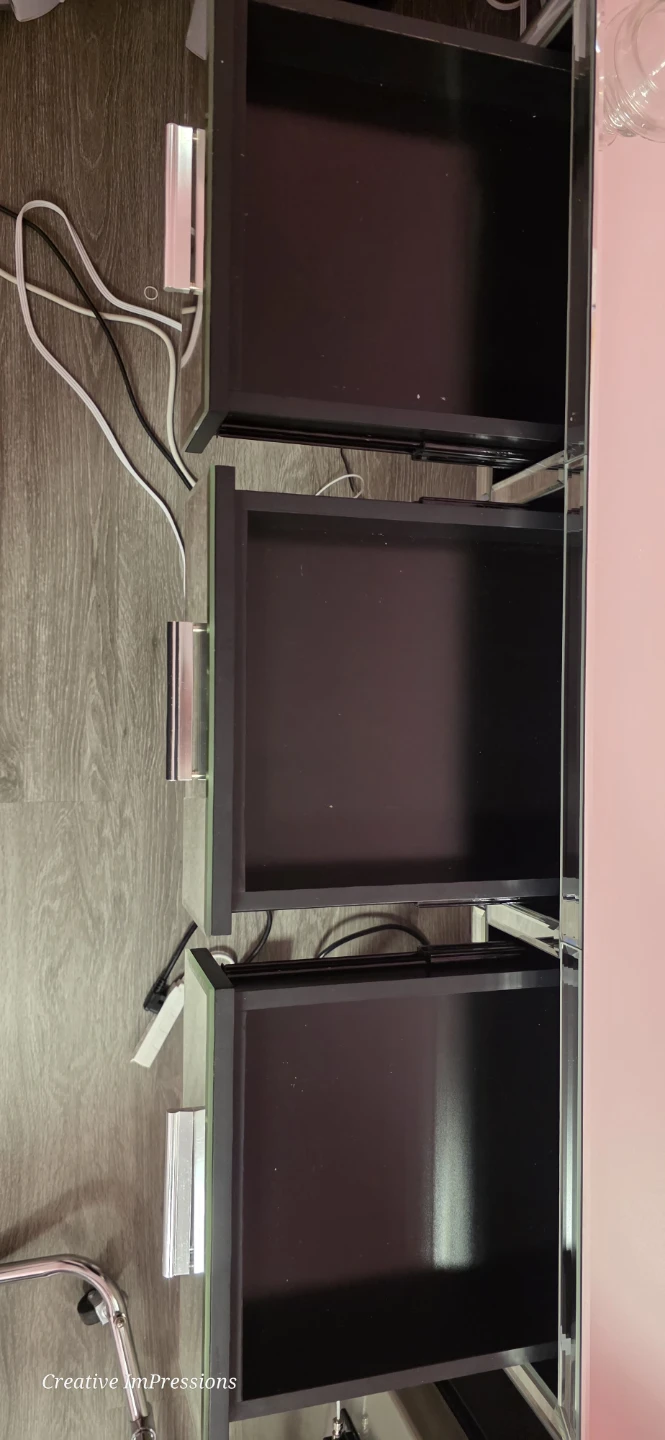 Mirrored Vanity Desk - photo 4