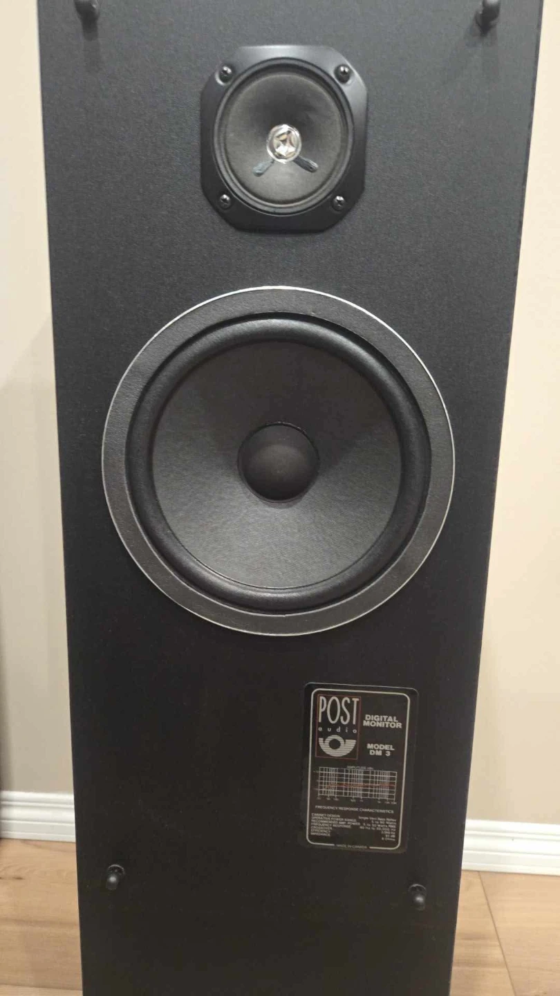 Post Audio Digital Monitor Model DM 3 Speakers - photo 2