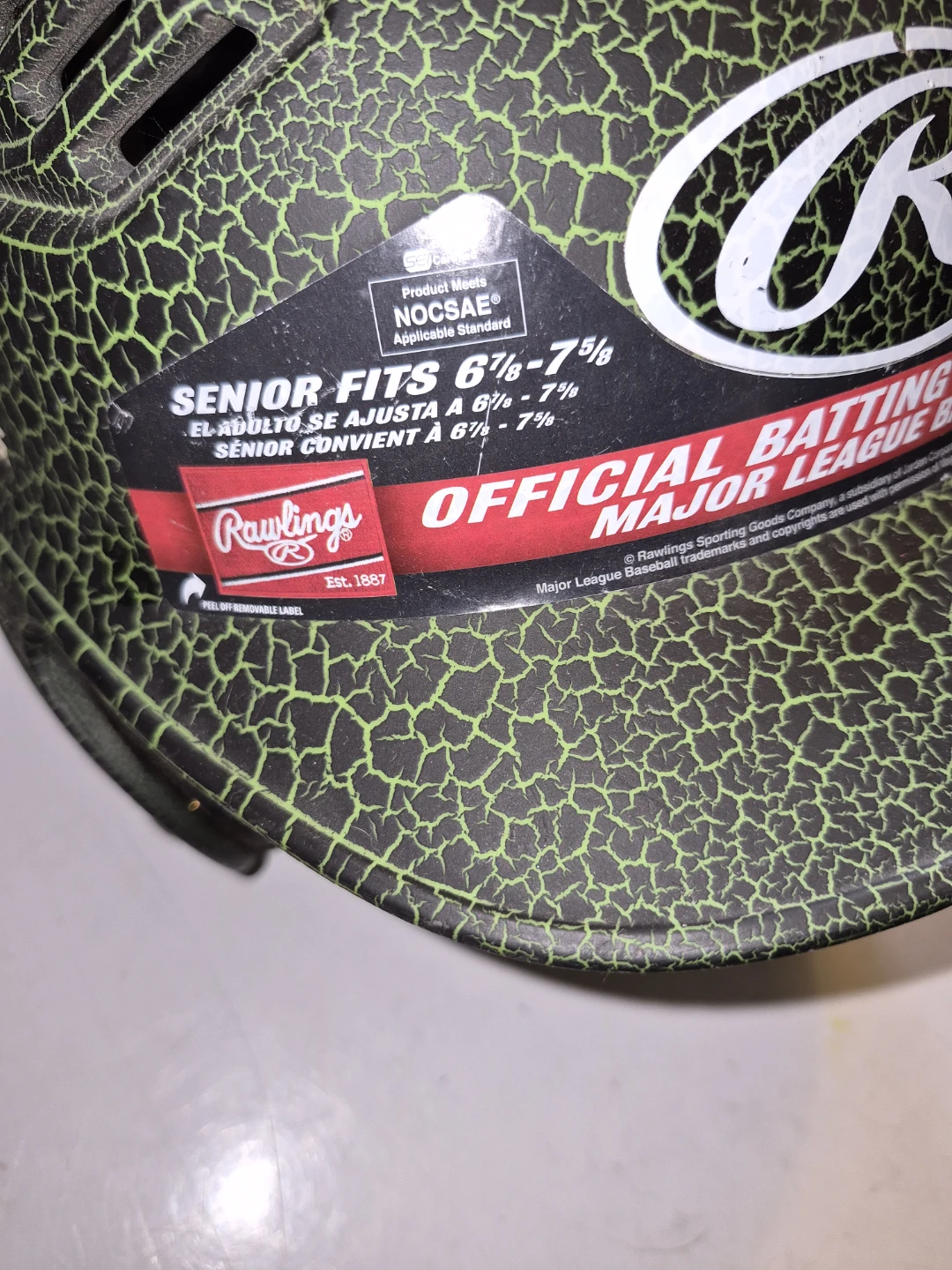 Rawlings Official Batting Helmet - photo 2