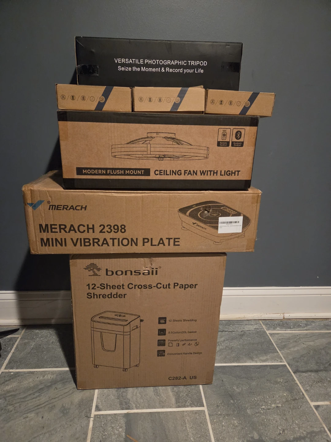 Bonsaii 12-Sheet Cross-Cut Paper Shredder