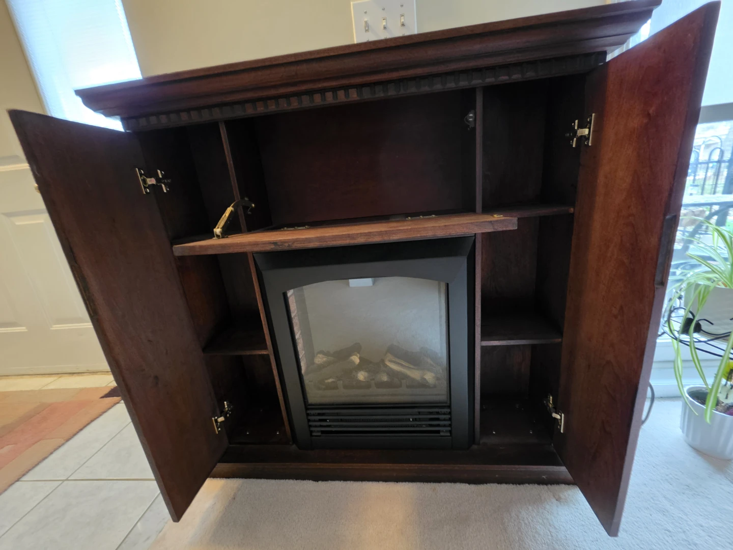 Electric Fireplace - Mahogany - photo 2