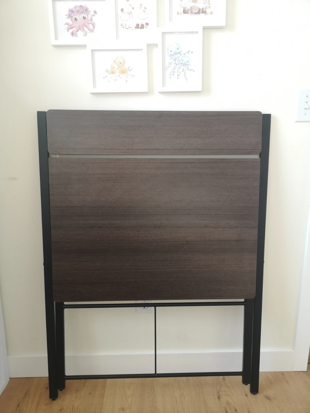 Folding Desk with Top Shelf - photo 3