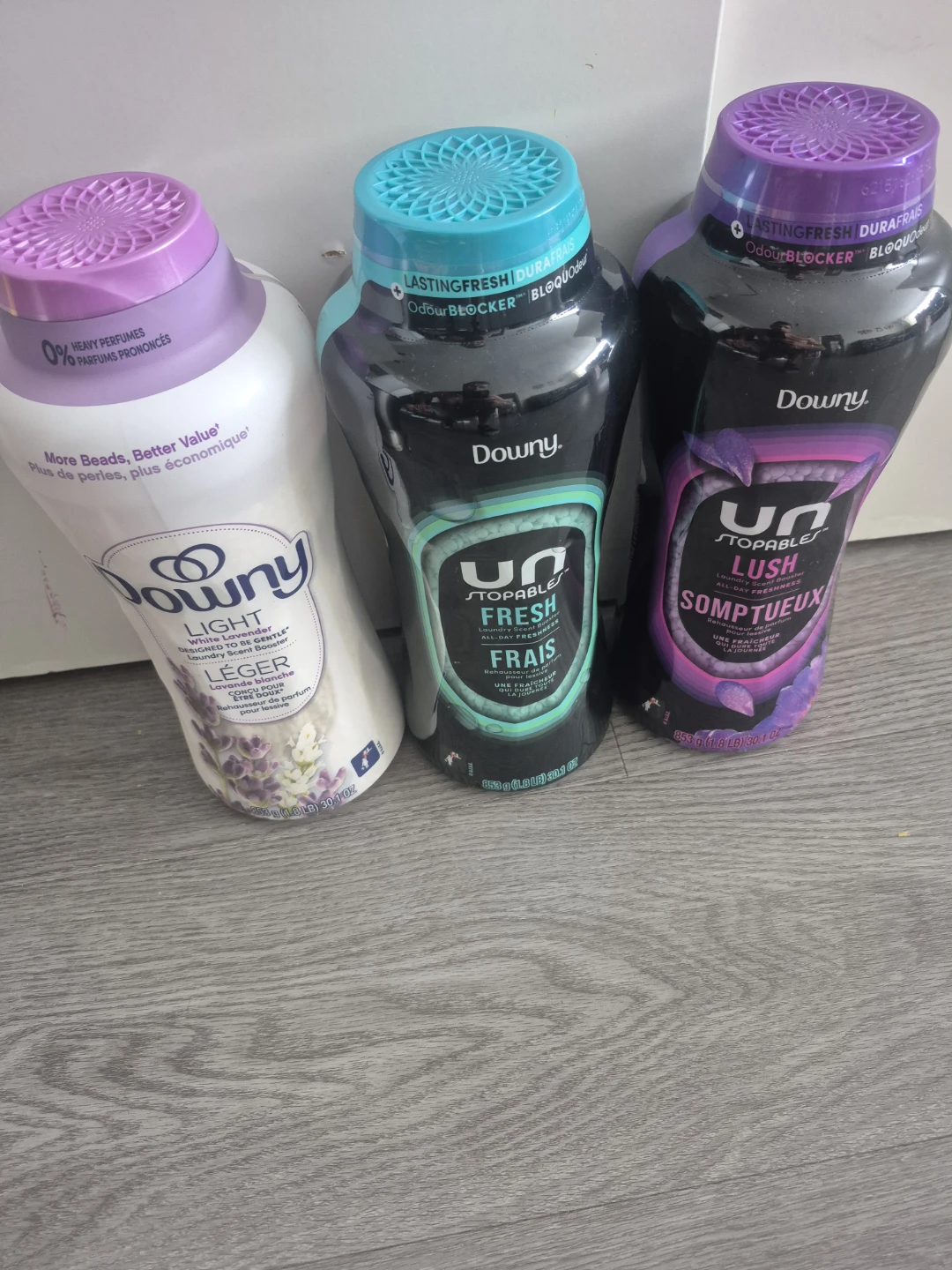 Downy Unstopables and Light Scent Booster Lot