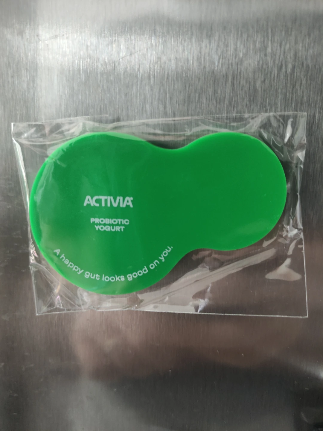 Activia Probiotic Yogurt Green Magnet 🏈
