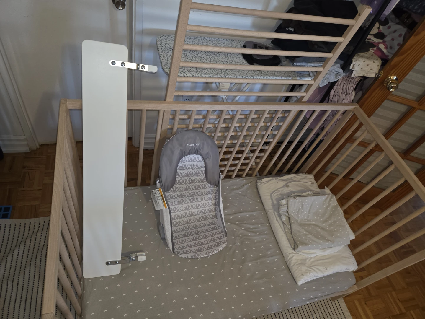 IKEA SNIGLAR Crib with SKÖNAST Mattress - photo 2