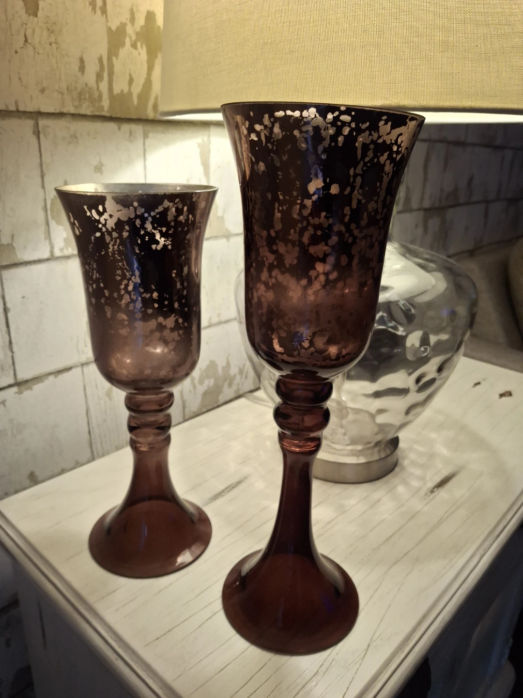 Candle holder that can be used on both ends.