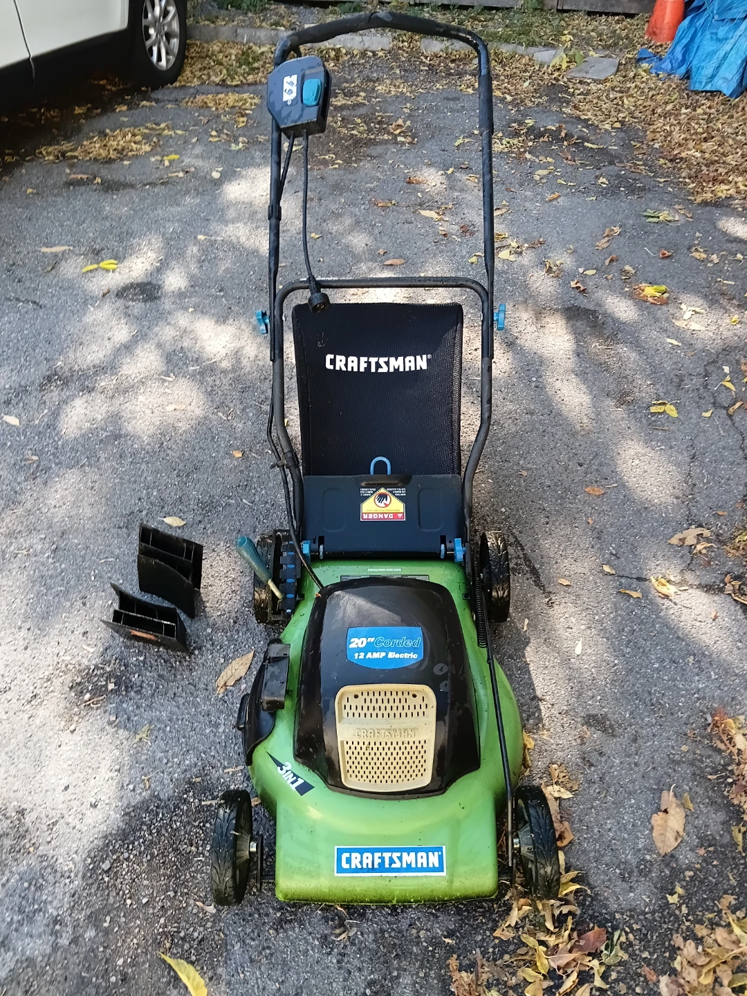 Craftsman 20" Premium  Corded Electric Lawnmower - photo 2