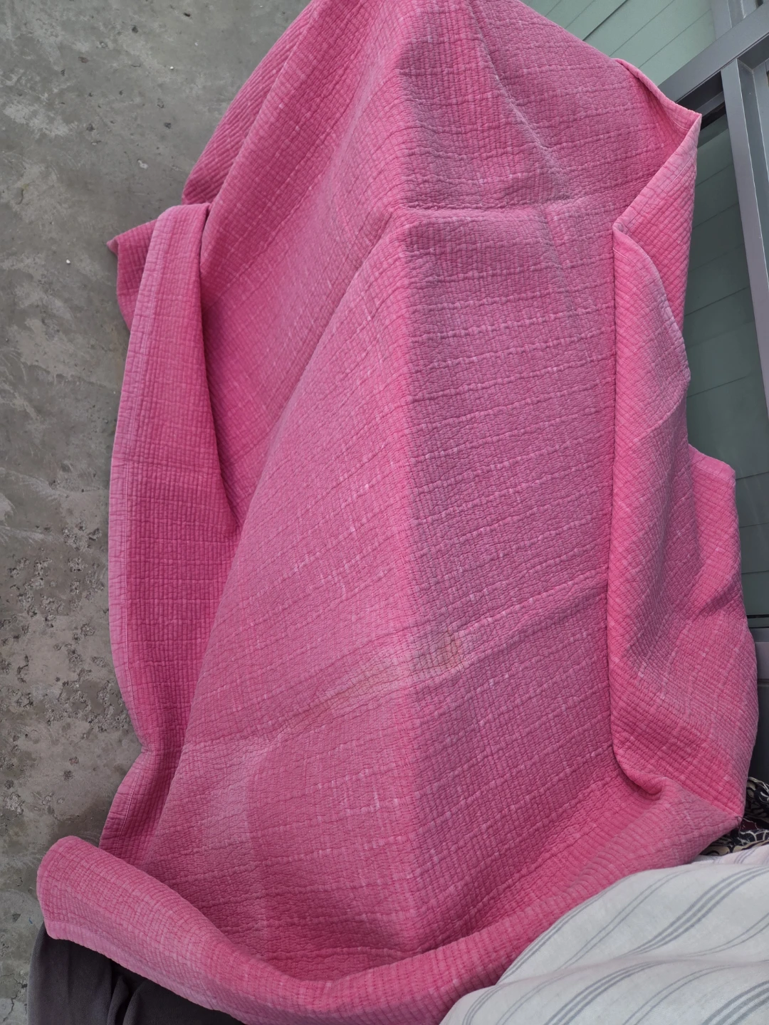 Pink Quilted Throw Blanket - photo 2
