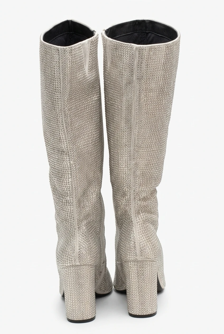 Mix No. 6 Rhinestone Knee-High Boots - photo 4