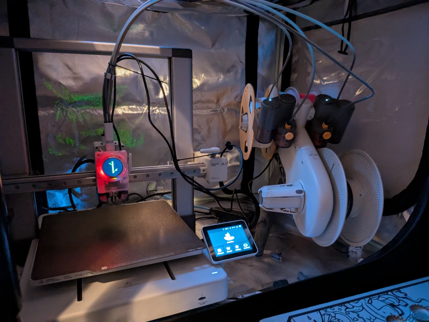 Bambu Lab a1 and AMS mini