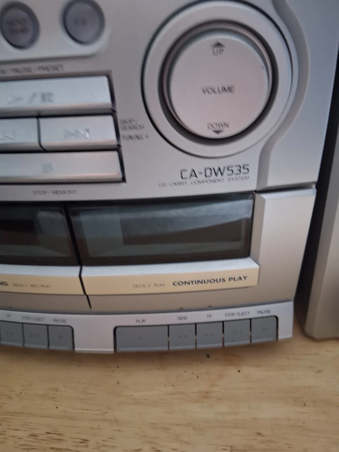 Aiwa CA-DW535 CD tape 🏈 System