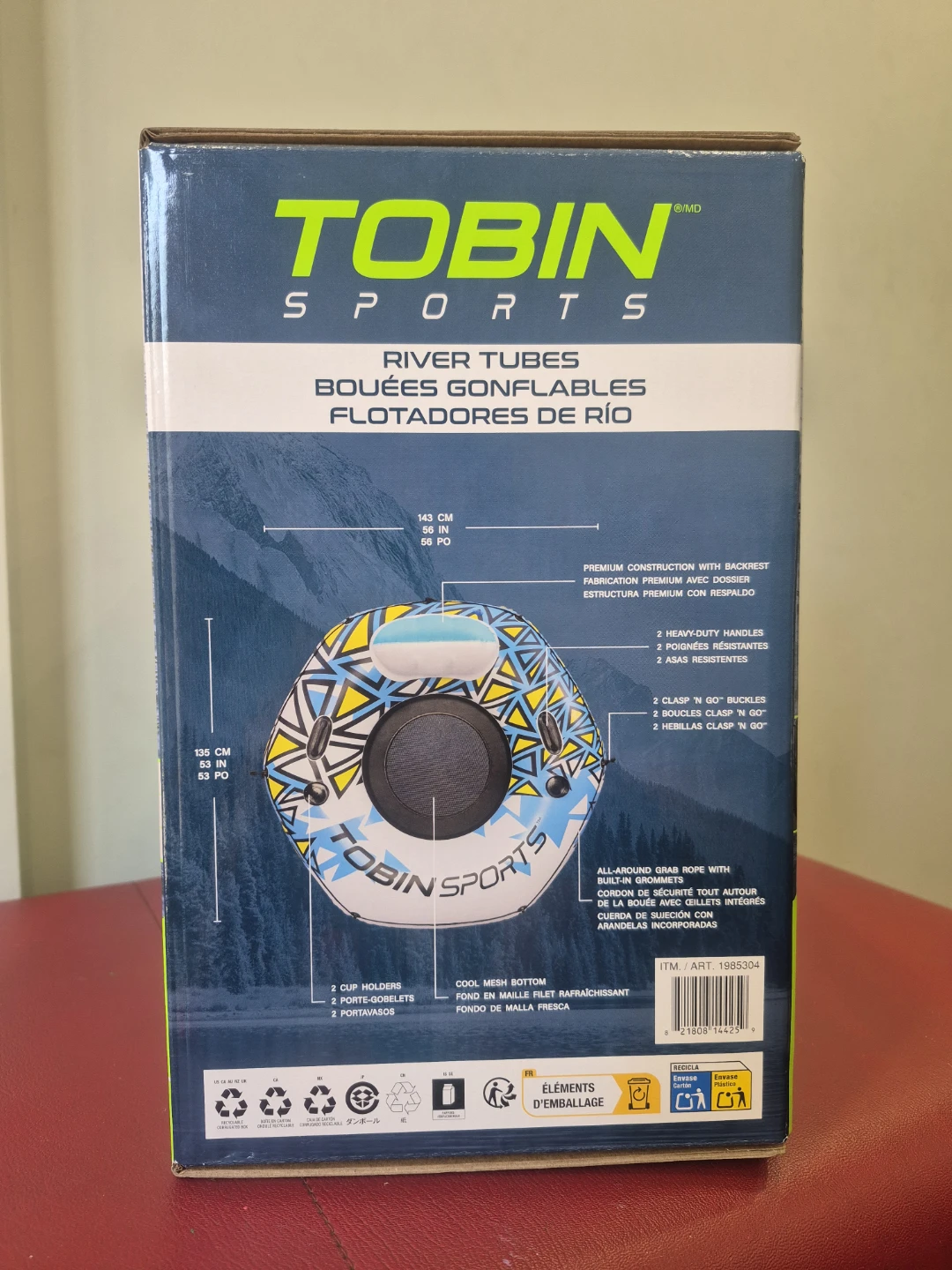 Brand New Tobin Sports Whitewater Rush River Tubes - 2 Pack - photo 3