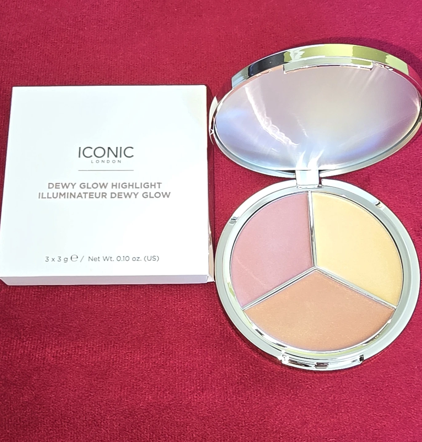 Iconic London Dewy Glow Highlight Palette