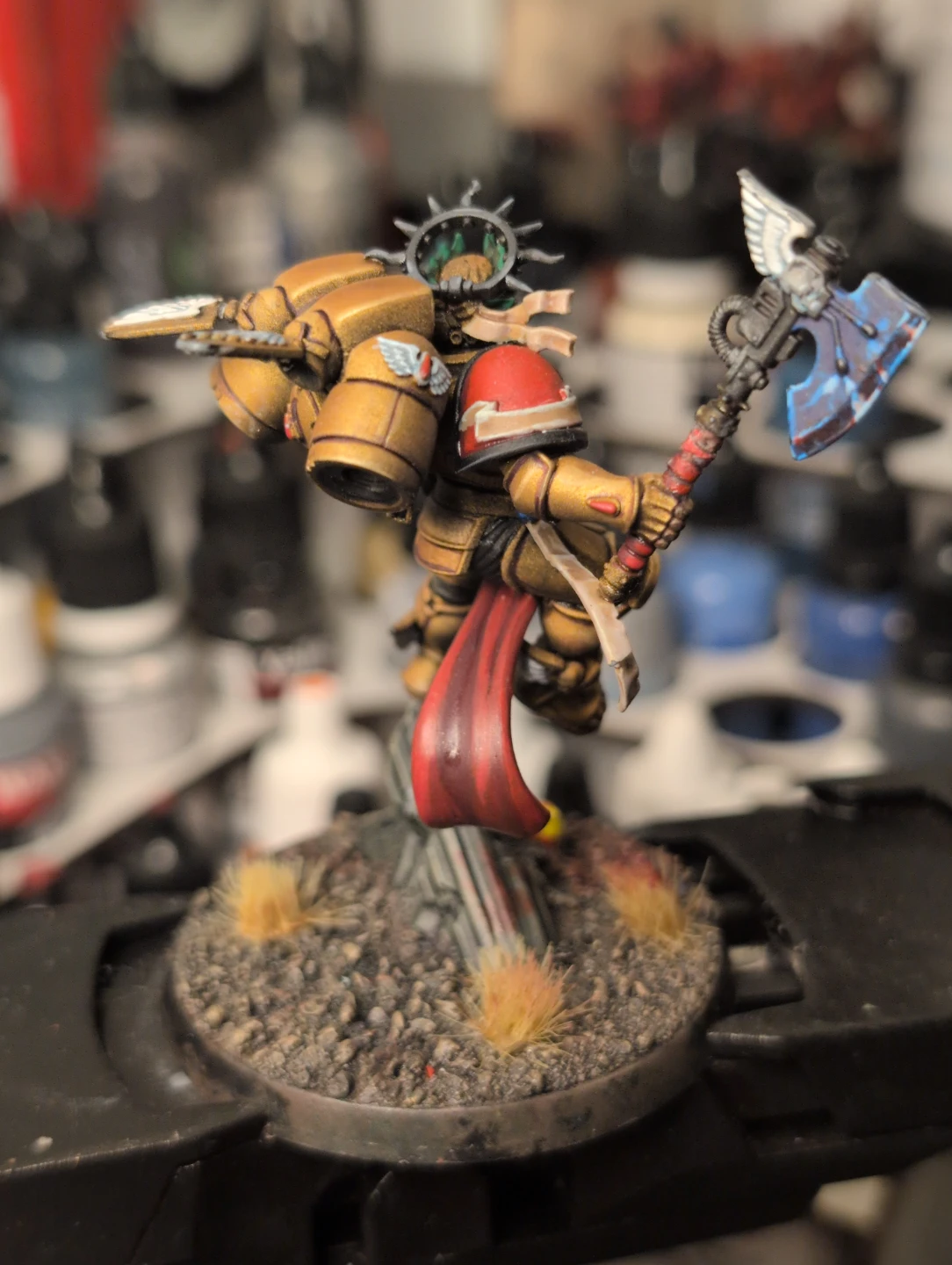 Warhammer 40k Blood Angels Dante Miniature - photo 5