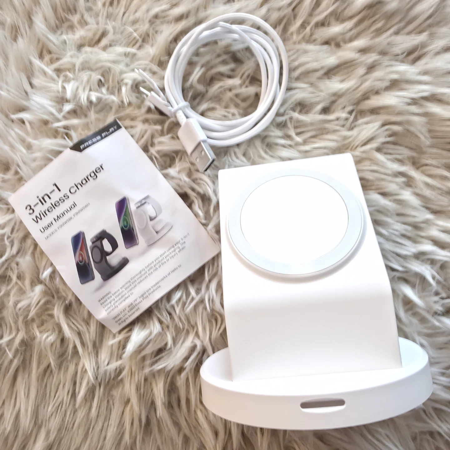 Press Play 3-in-1 Wireless Charger