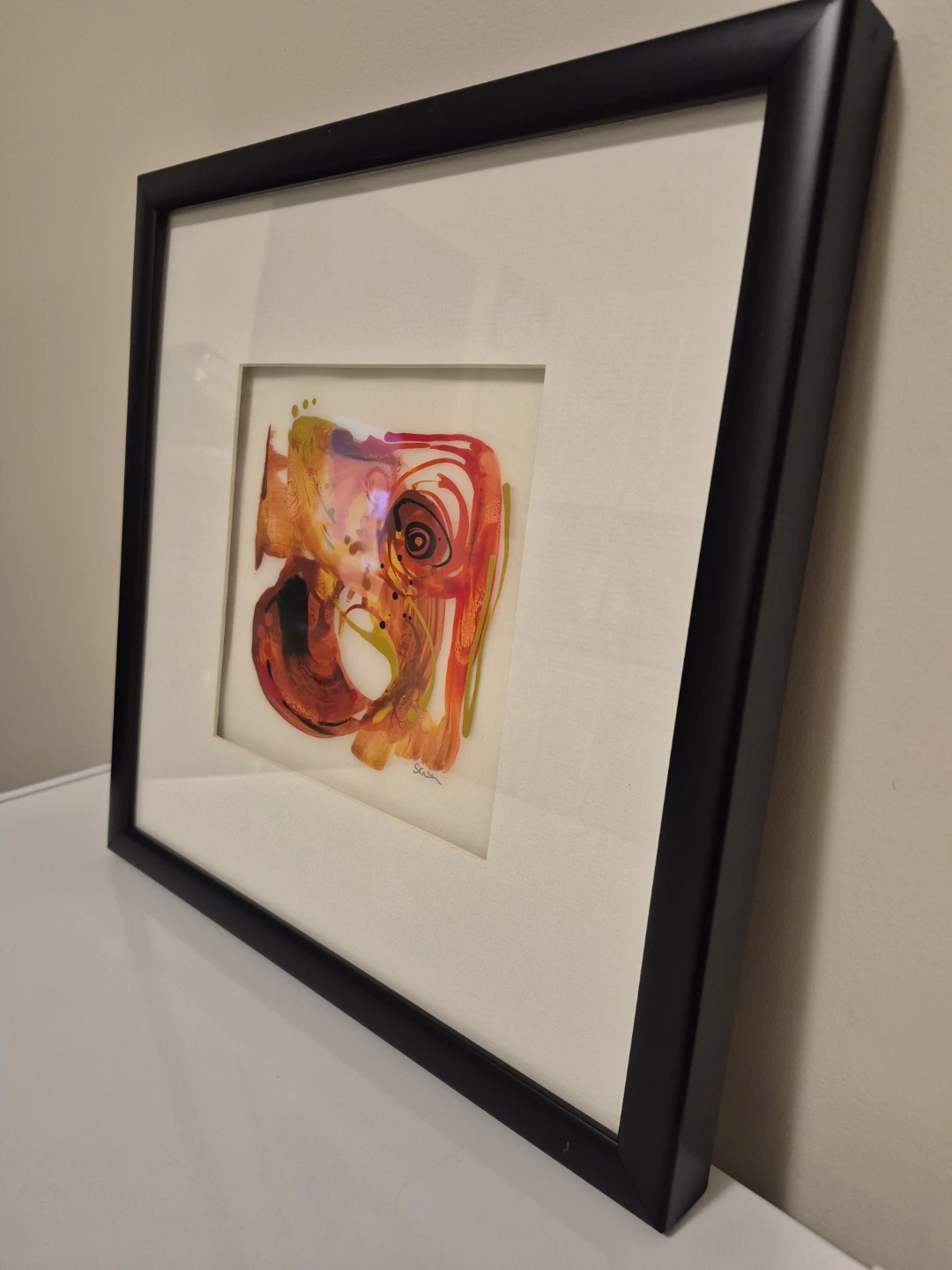 Abstract Framed Artwork by Skaba 🏈 - photo 5