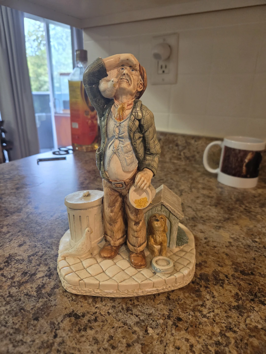 2 Vintage Naturecraft Late Homer Figurine/Calamity