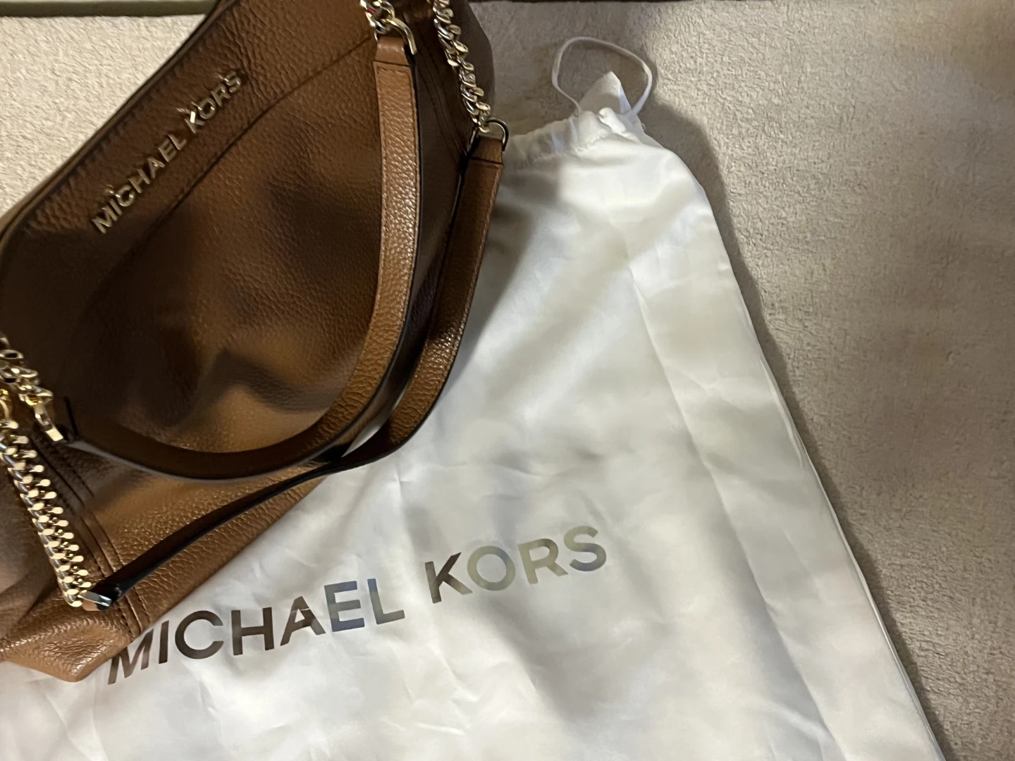 Michael Kors Brown Leather Shoulder Bag - photo 3