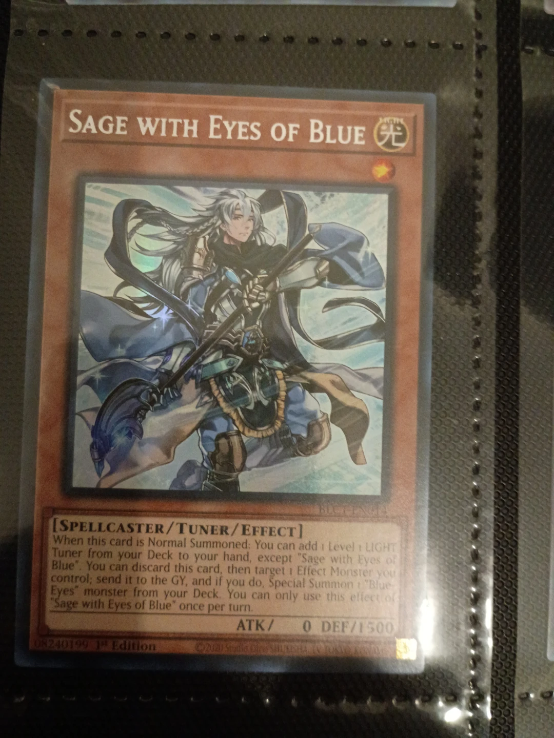 Yu-Gi-Oh! Sage with Eyes of Blue 🏈 Card