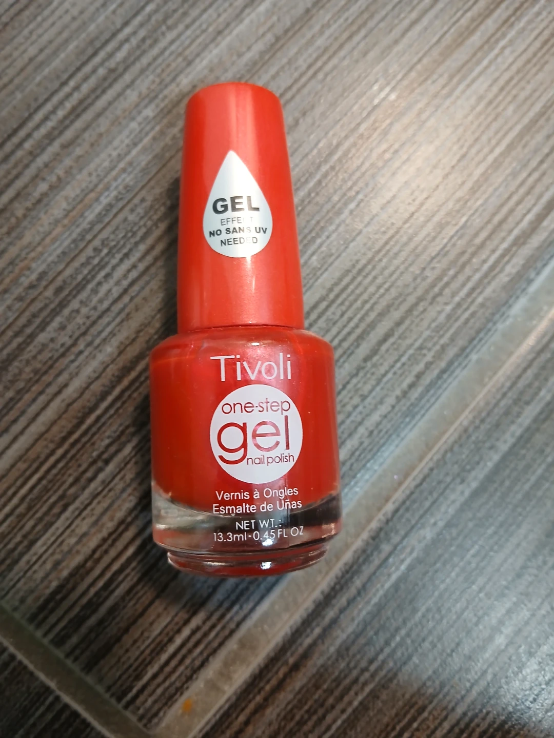 Tivoli One-Step Gel Nail Polish - Red