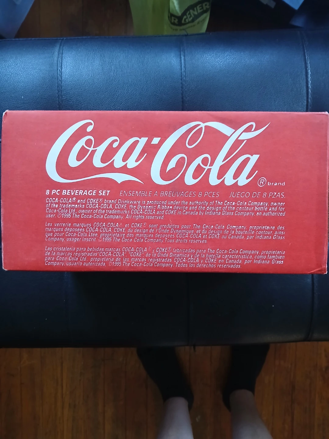 Vintage Coca-Cola 8-Piece Glass Set - photo 2