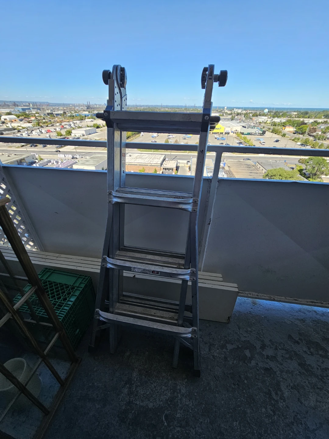 Mastercraft 17ft Aluminum Multi-Purpose Ladder