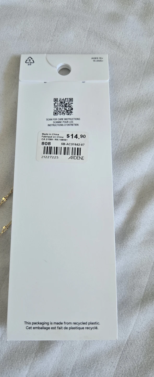 Ardene Gold-Plated Lock and Key Necklace - photo 2