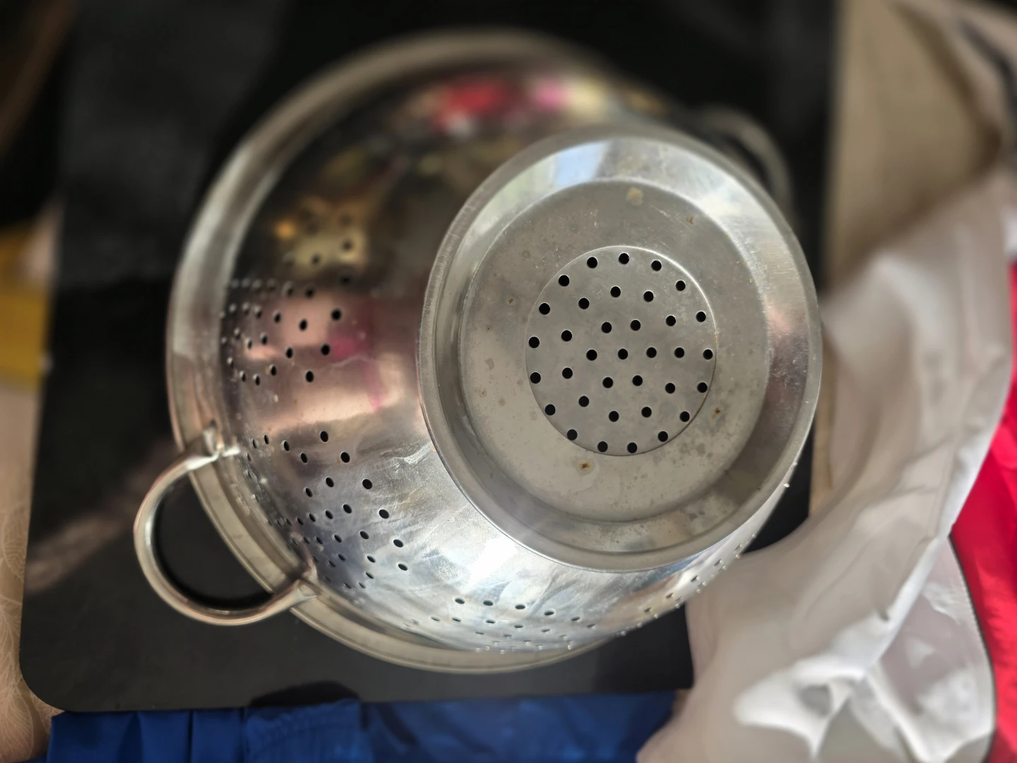 12" Stainless Steel Colander - photo 2