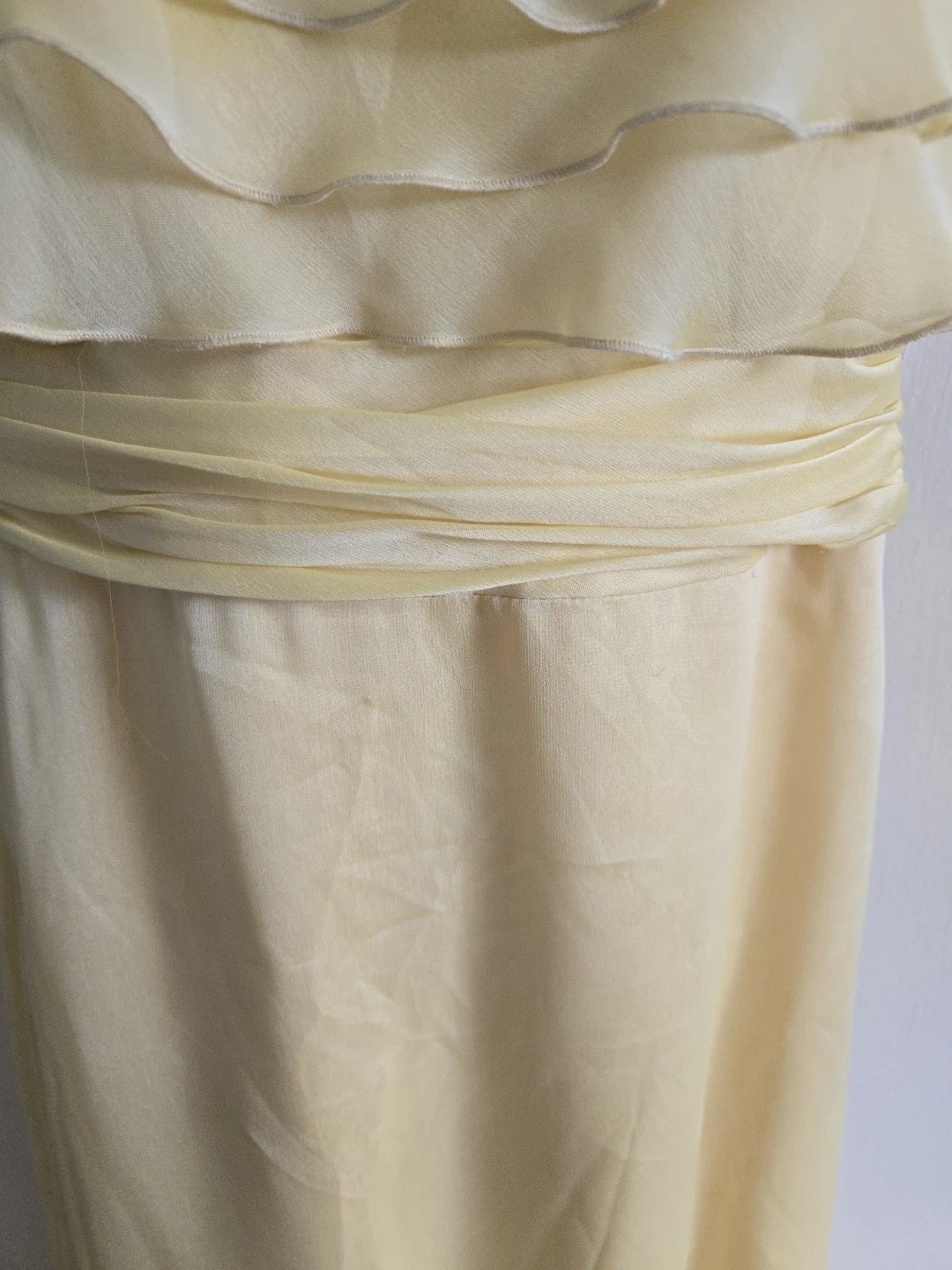 Lazaro Yellow Ruffle Dress - photo 3