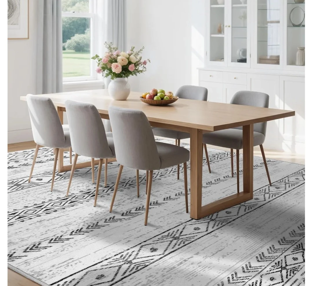 8×10 FT Machine Washable Rug - photo 3