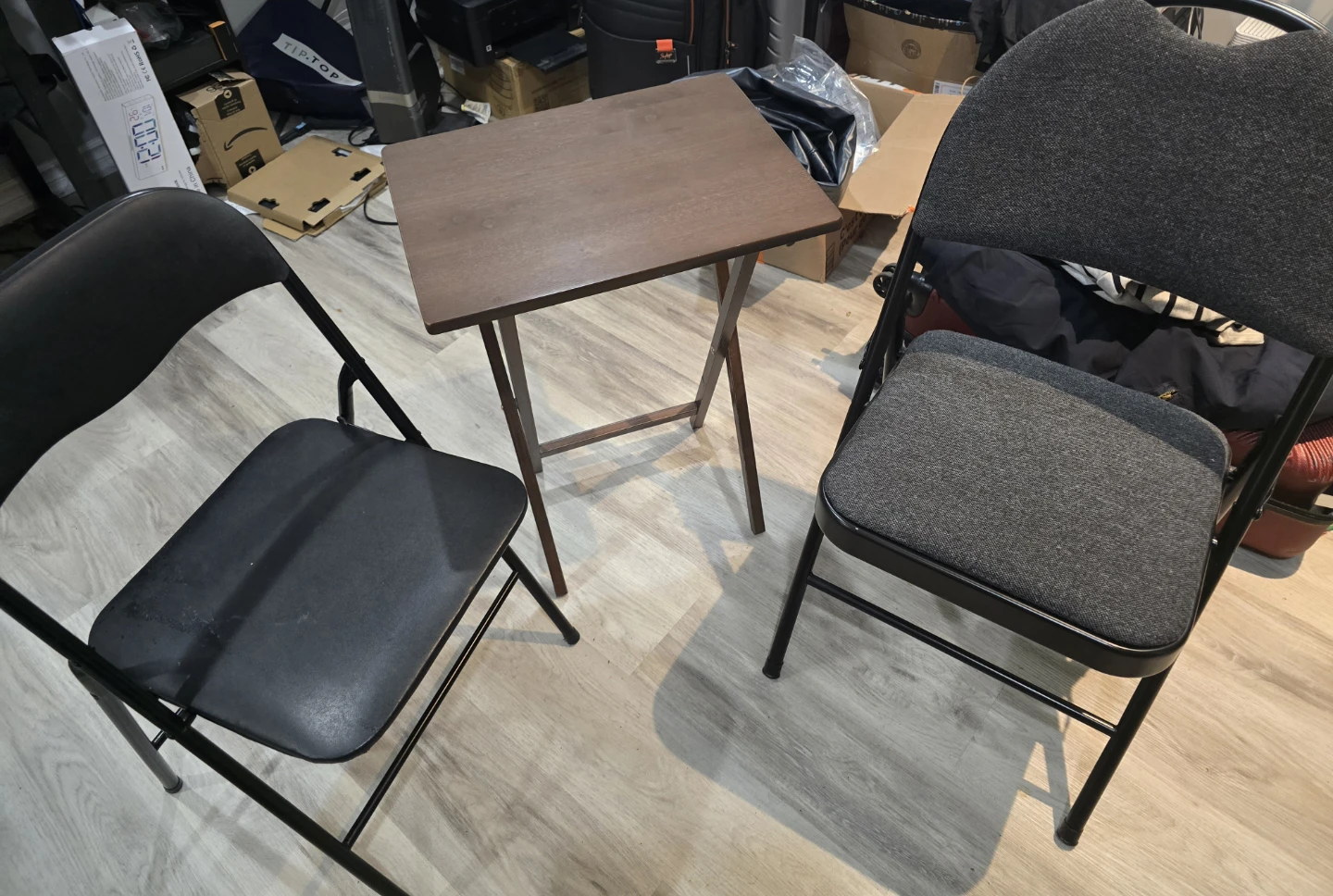 Folding Chair and Small Table Set