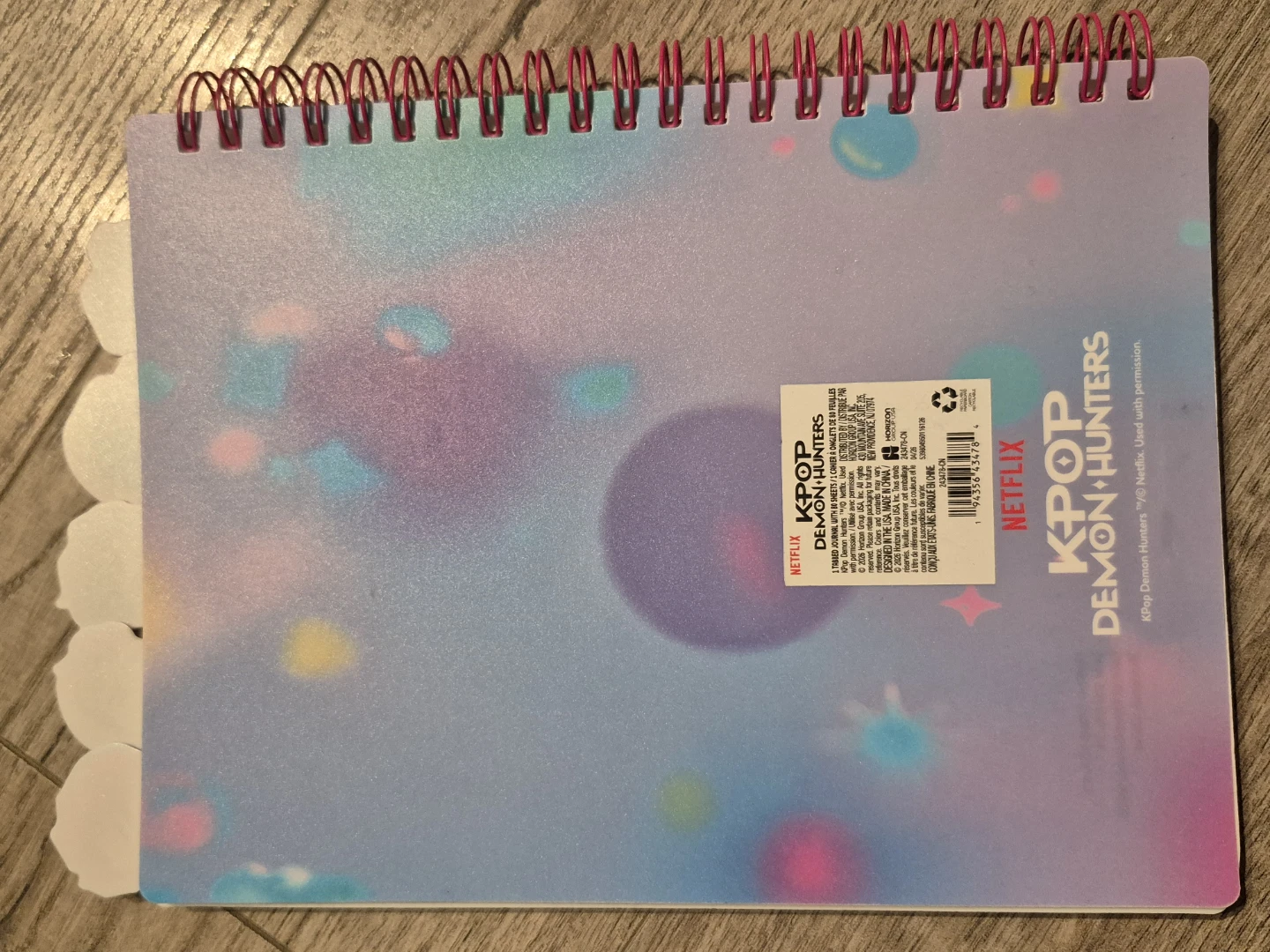 Kpop Demon Hunters notebook - photo 3