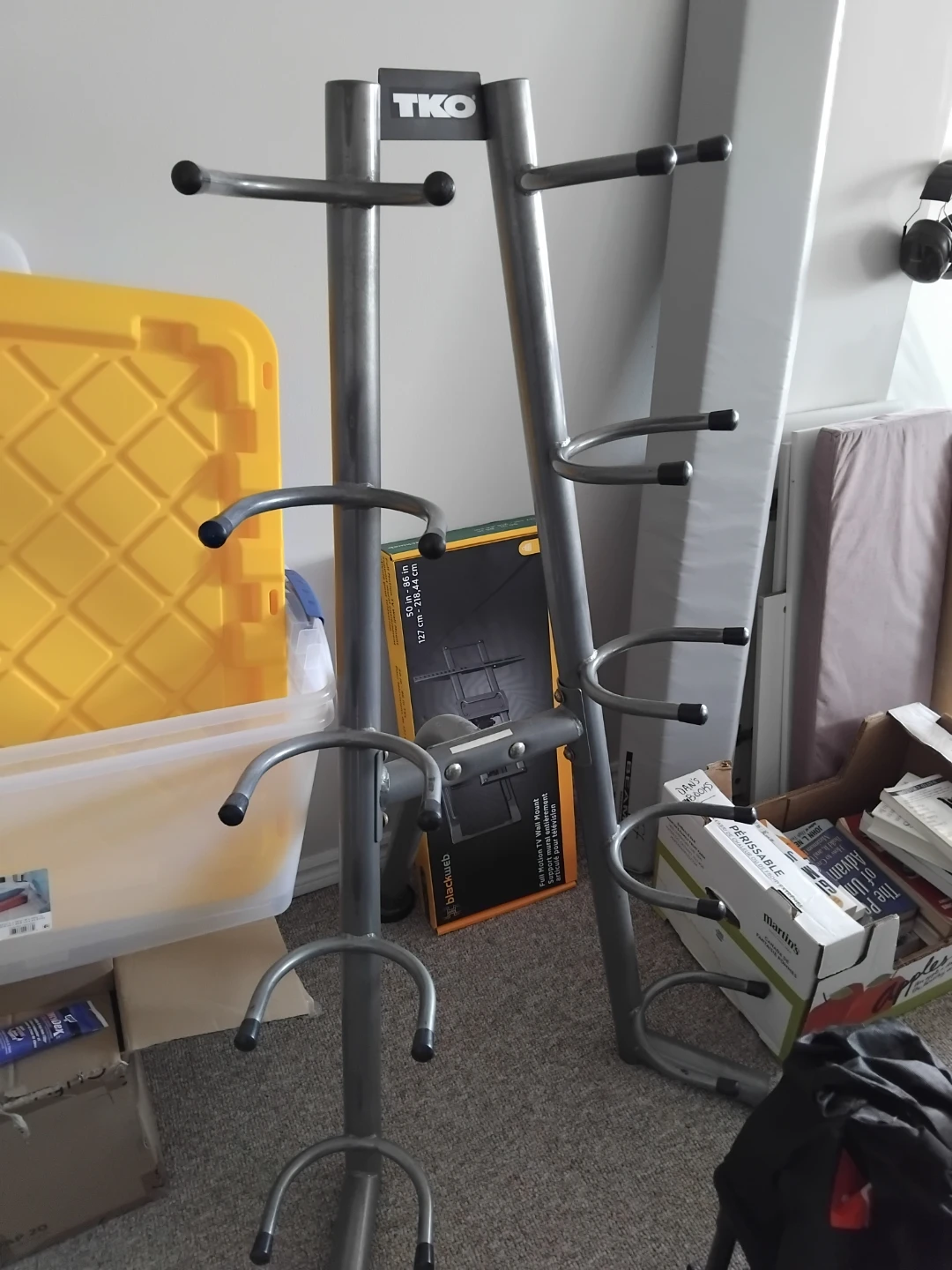 TKO medicine ball storage rack