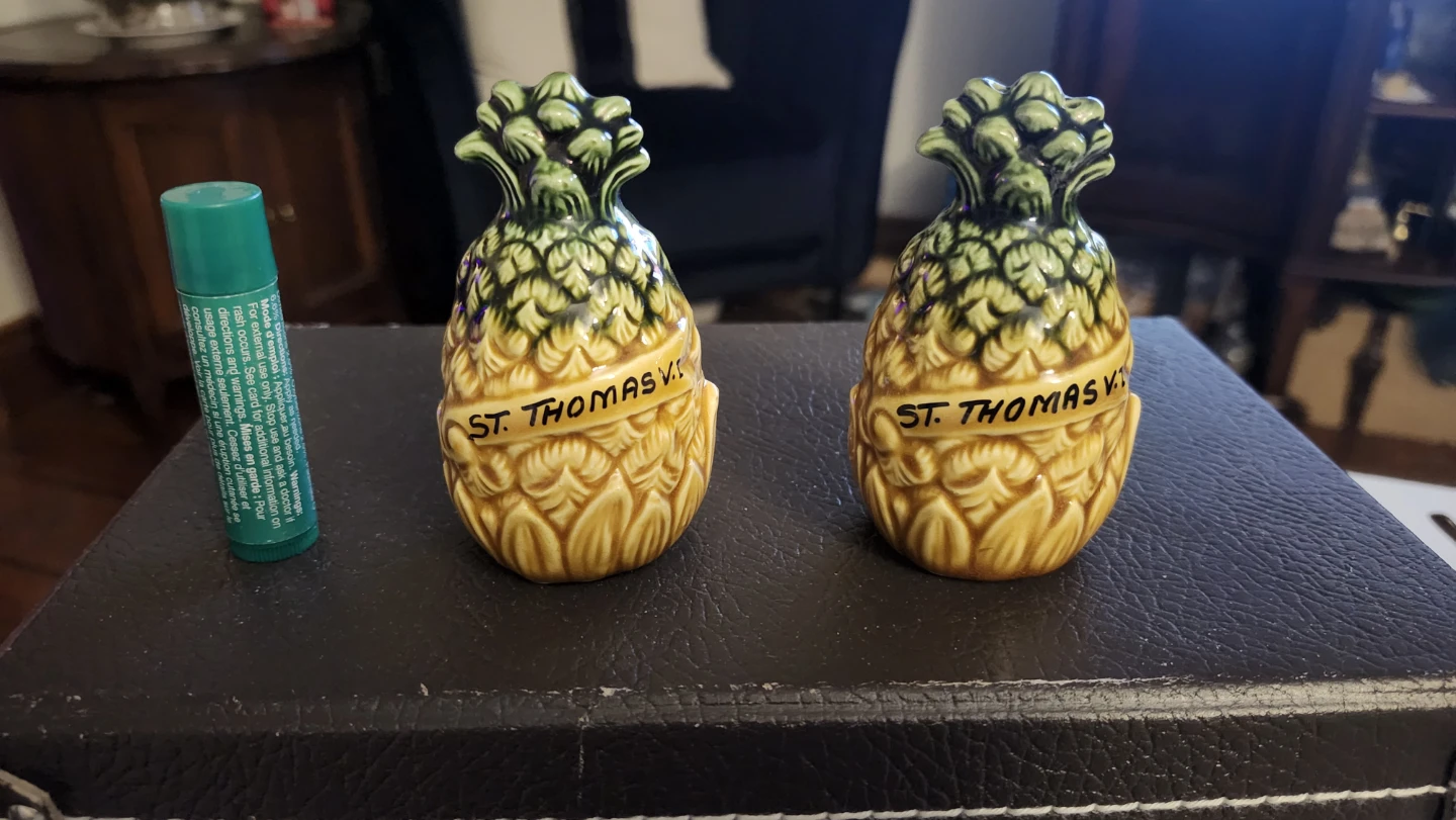 Pineapple Salt and Pepper Shakers