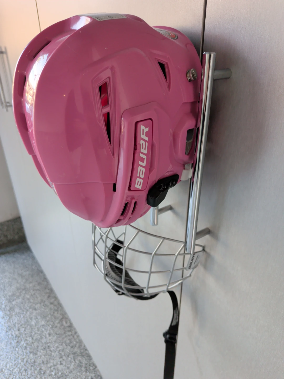 Bauer Prodigy Youth Hockey Helmet - Pink