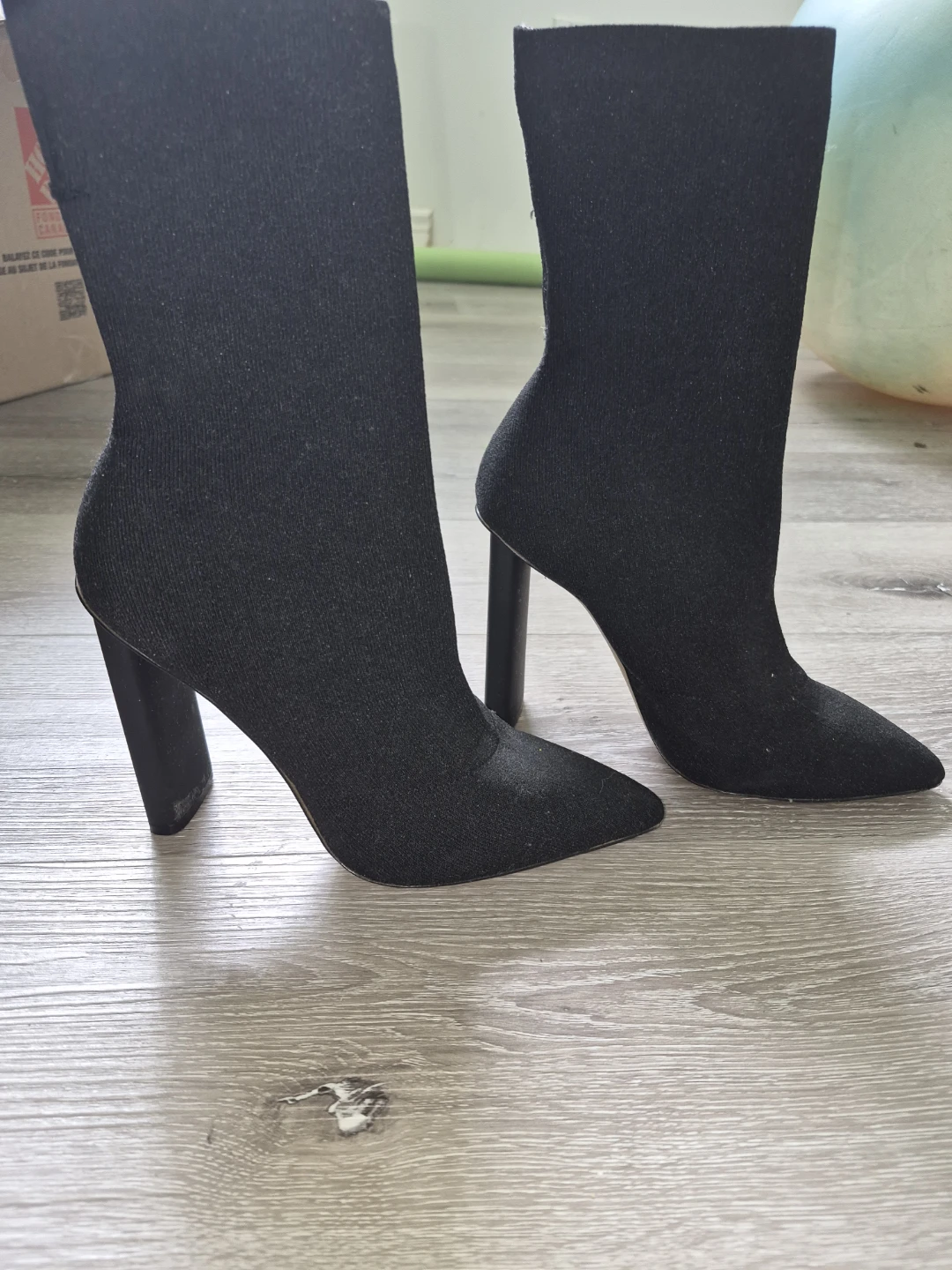 ALDO Black Sock Boots - photo 4