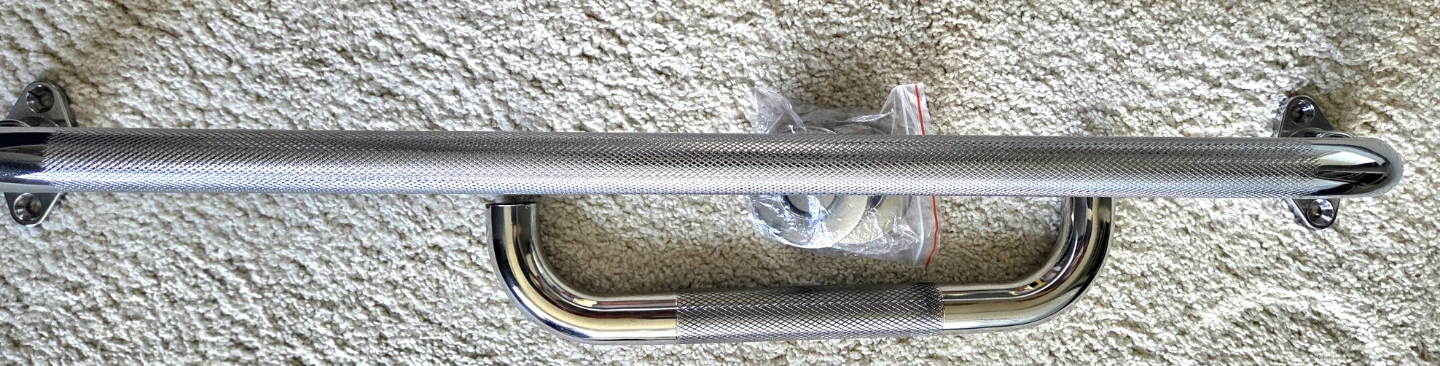 Chrome Bathroom Grab Bars